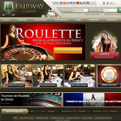 Fairway Casino: Croupiers en live