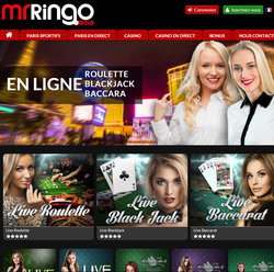 Mr Ringo, casino en live en francais