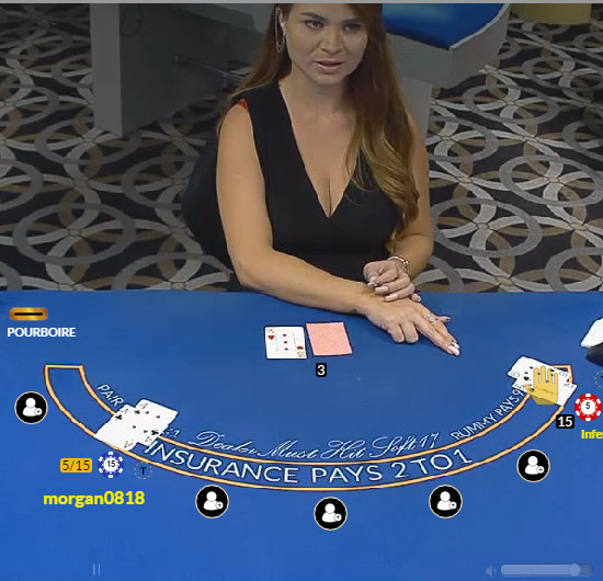 Live blackjack HD sur Celtic Casino Live blackjack HD sur Celtic Casino