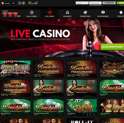 Avis sur Casino777, le casino en ligne legal Belge