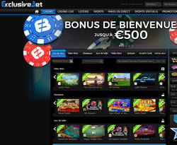 Bonus Exclusivebet casino