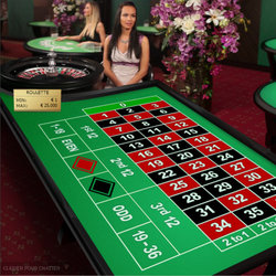 Avis sur Casino Extra: exemple de table de roulette en ligne