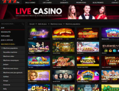 Casino777 est le casino en ligne de Spa