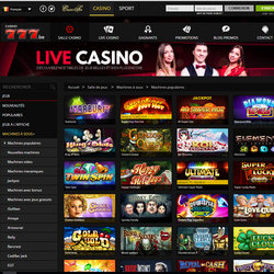 Casino777 est le casino en ligne de Spa