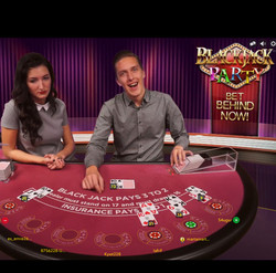 Live Blackjack Evolution Gaming: Blackjack Party