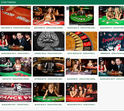 Croupiers en direct de Cresus Casino