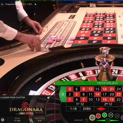 Roulette Dragonara sur Lucky31 Casino