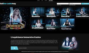 Betway Casino intègre Casino en Live