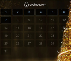 Calendrier de l’Avent sur Dublinbet Casino