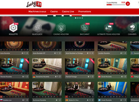 Live roulette sur Lucky31 Casino