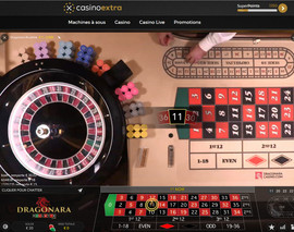Dragonara Roulette sur Casino Extra