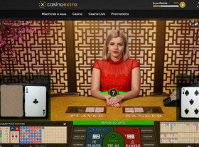 Baccarat Control Squeeze sur Casino Extra