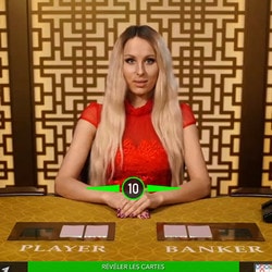 Baccarat Control Squeeze un des 5 meilleurs jeux en live d'Evolution Gaming