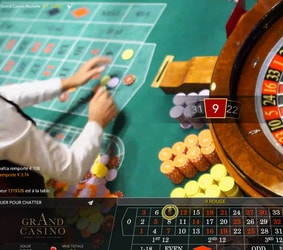 Croissance des tables de casinos en live