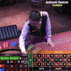 Roulettes Authentic Gaming en direct de 3 vrais casinos terrestres