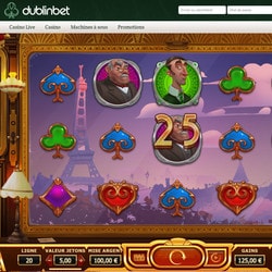 Machine à sous Orient Express disponible sur Dublinbet