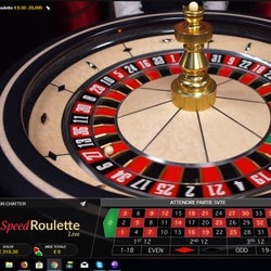 Speed Roulette sur Lucky31 Casino : une des 60 tables de roulettes en ligne
