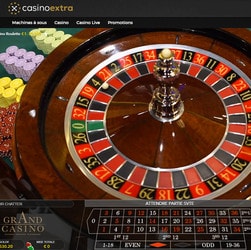 Roulette du Grand Casino Bucarest disponible sur Casino Extra