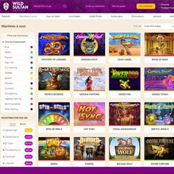 Wild Sultan Mobile est le meilleur casino en ligne au Canada