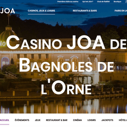 Une une roulette électronique integre le Casino JOA de Bagnoles-de-l'Orne