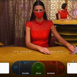 nouvelles tables en live de baccarat et blackjack avec croupiers en direct d'Evolution