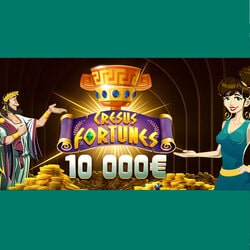Tournoi de slot en ligne Cresus Fortunes sur Cresus Casino