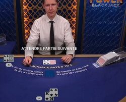 173 tables de blackjack en live sur Wild Sultan