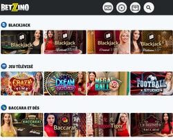 Betzino casino integre le classement des meilleurs casinos sur Casino-en-Live.Com
