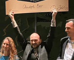 Christoph Boo, croupier au Casino Zurich en Suisse, est le gagnant du Champion Européen des Croupiers