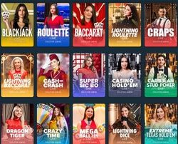 Le casino en live Stake integre 12 tables du logiciel Pragmatic Play Live
