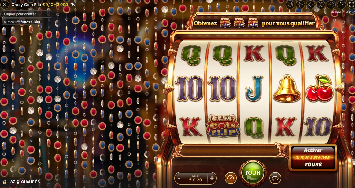 Crazy Coin Flip, le jeu en live d’Evolution Crazy Coin Flip d'Evolution