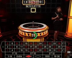 2 jeux Lightning Roulette sur Cresus Casino