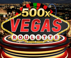 Lancement de la roulette en live Vegas Roulette 500X par Amusnet Interactive