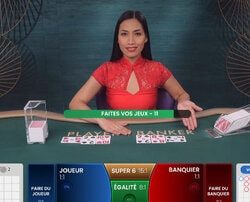 3 jeux de No Commission Baccarat de Pragmatic Play Live Casino