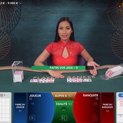 3 jeux de No Commission Baccarat de Pragmatic Play Live Casino