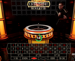 XXXtreme Lightning Roulette sur Lucky8