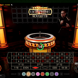 XXXtreme Lightning Roulette sur Lucky8