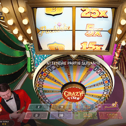 Roue de la Fortune Crazy Time sur Dublinbet