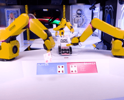 Des robots en guise de croupiers au baccarat