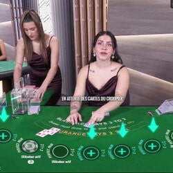 Table VIP Blackjack 4 de Vivo Gaming sur Magical Spin
