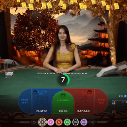 Croupière Prosperity Tree Baccarat
