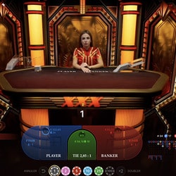 jeu en direct XXXtreme Lightning Baccarat