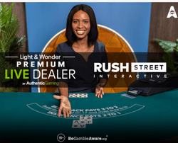Premium Live Dealer d'Authentic Gaming