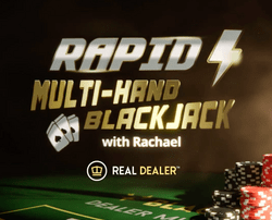 Rapid Multi-Hand Blackjack de Real Dealer Studios