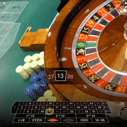 Roulette en direct de casino