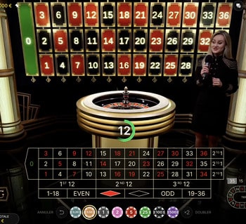 Lightning Roulette une des roulettes préférées des joueurs