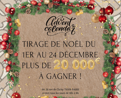 Calendrier de l'Avent du Club Montmartre Paris