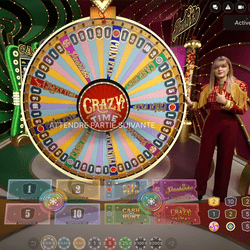 Crazy Time dispo dans des casinos en ligne aux Etats-Unis