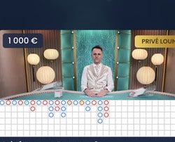 Privé Lounge Baccarat de Pragmatic Play Live