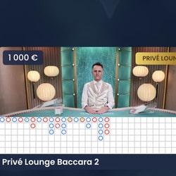 Privé Lounge Baccarat de Pragmatic Play Live